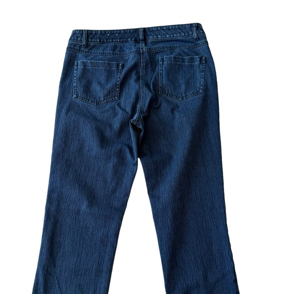 J. McLaughlin Dark Wash Mid Rise Stretch Skinny Jeans - Picture 9 of 14